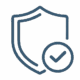 Icon showing compliant and approved engagement