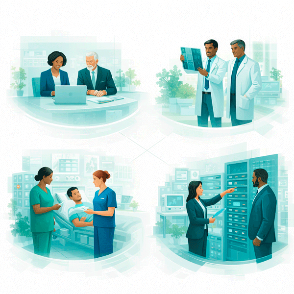 Hospital quality, safety, and IT leadership working toward improvement